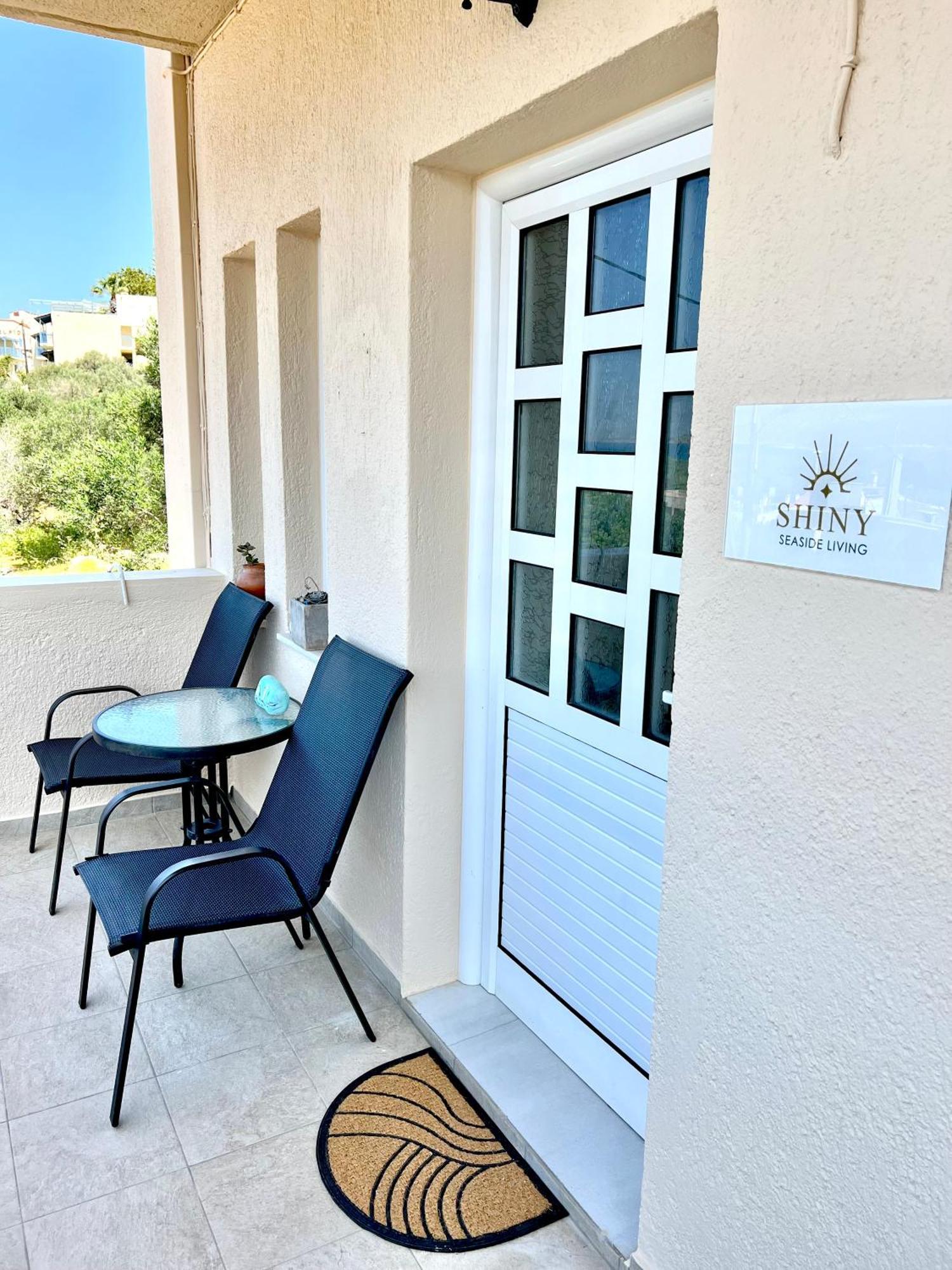 “Shiny” Sea View Apartment At Istron Agios Nikolaos  Exterior photo